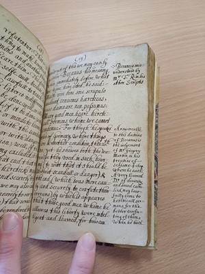 Lot 33 - Religious Commonplace Book. Commonplace Book...