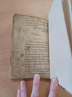 Lot 33 - Religious Commonplace Book. Commonplace Book...