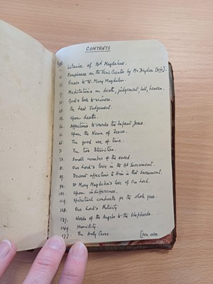 Lot 33 - Religious Commonplace Book. Commonplace Book...