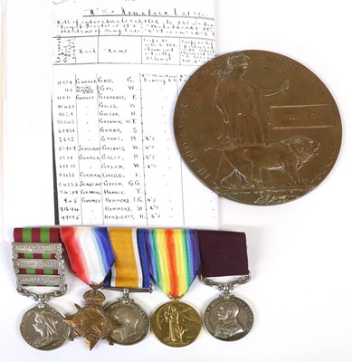 Lot 17 - A Victorian/First World War Long Service and...