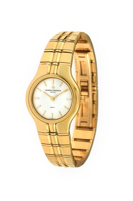 Lot 2187 - Vacheron Constantin: A Lady's 18 Carat Gold...