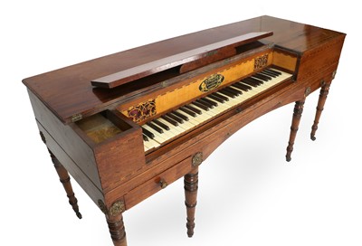 Lot 785 - A Mahogany-Inlaid and Parquetry-Decorated...