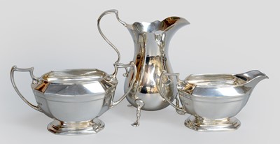 Lot 17 - A George V Silver Cream-Jug and Sugar-Bowl, by...