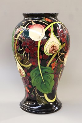 Lot 437 - A Modern Moorcroft Pottery Prestige Vase,...