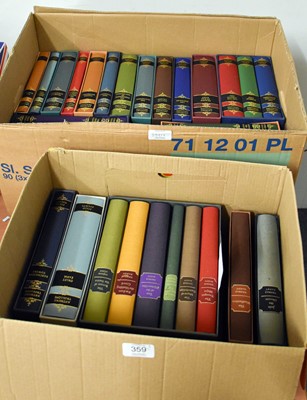 Lot 359 - Folio Society. A small collection of books...