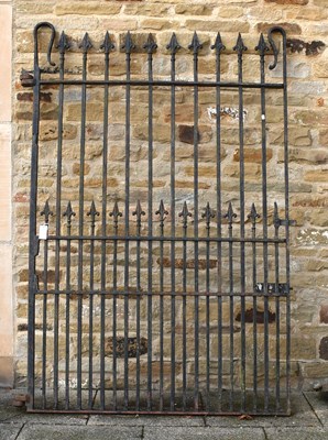 Lot 264 - A Cast Iron Garden Gate, 19th century, with...