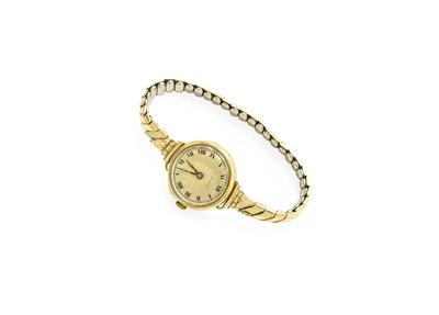 Lot 121 - An 18 Carat Gold Rolex Prima Wristwatch