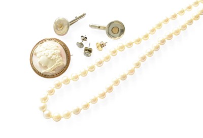 Lot 503 - A Small Quantity of Jewellery, including a...