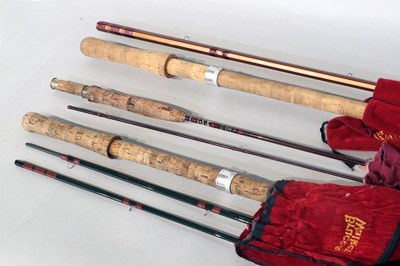 Lot 63 - A Bruce & Walker Hexagraph Walker 15' # 10/12 Fly Rod