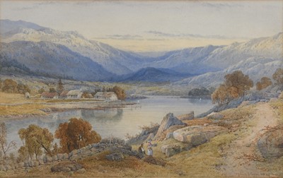 Lot 1071 - Edwin A. Penley (19th Century) Mountainous...