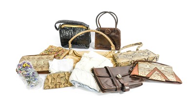 Lot 2130 - Circa 1930s and Later Handbags and Clutch Bags...