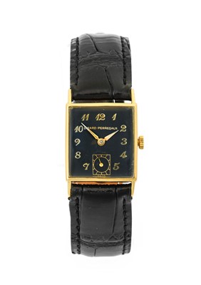 Lot 2189 - Girard Perregaux: A 14 Carat Gold Wristwatch,...