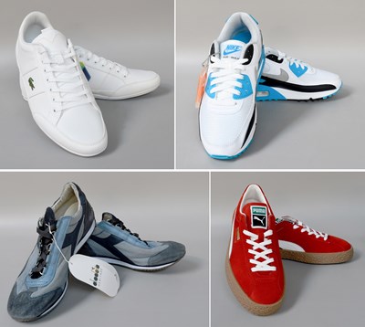 Lot 220 - Four Pairs of Assorted Modern Trainers...