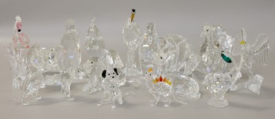 Lot 464 - Swaovski Crystal Models, including: heron,...