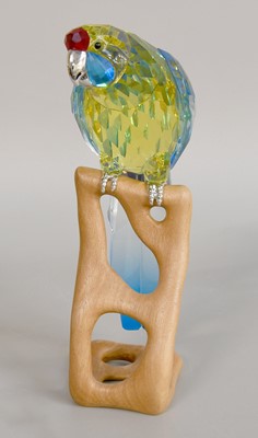 Lot 281 - Swarovski Crystal, "Green Rosella", model...