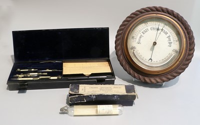 Lot 229 - Army and Navy CSL Instrument Set with wooden...