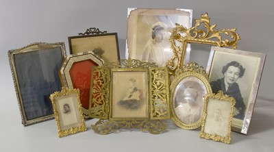 Lot 215 - A Group of Decorative Photograph Frames...