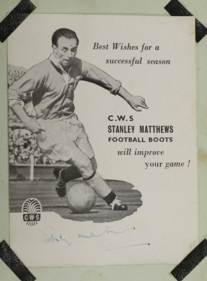 Lot 46 - Various Football Related Autographs