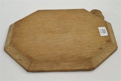 Lot 269 - A Mouseman breadboard