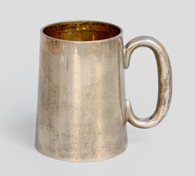 Lot 15 - A George V Silver Mug, by William Hutton and...