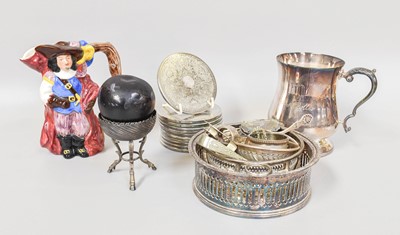 Lot 102 - A Collection of Assorted Silver and Silver...