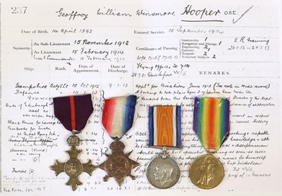 Lot 47 - A First World War Military O.B.E. Group of...