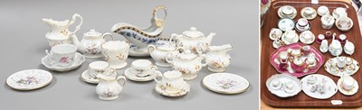 Lot 401 - A Collection of Porcelain Miniatures, mainly...