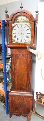 Lot 1525 - A Mahogany Eight Day Longcase Clock, circa...