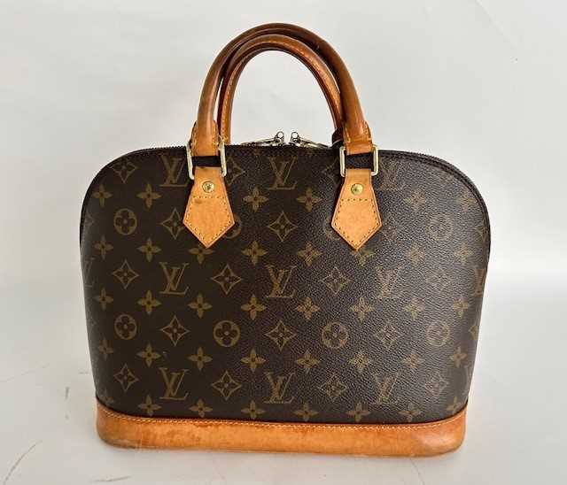 Lot 1076 - Louis Vuitton Brown Monogrammed Canvas Alma...