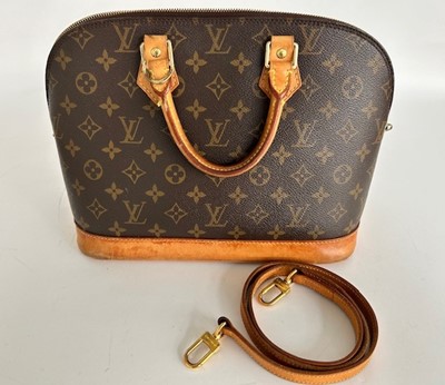 Lot 1076 - Louis Vuitton Brown Monogrammed Canvas Alma...