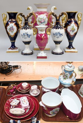 Lot 391 - A Collection of Continental Porcelain, 20th...