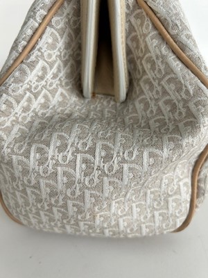 Lot 1071 - Christian Dior Woven My Dior Frame Bag in...