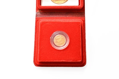 Lot 382 - Elizabeth II, Proof Half Sovereign 1980;...