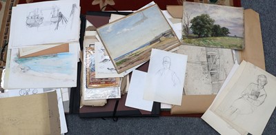 Lot 1138 - Art Folio, containing the work of Frank...