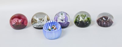 Lot 289 - Caithness Glass Paperweights, "Tropicana",...