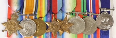 Lot 63 - A First/Second World War Royal Navy Long...