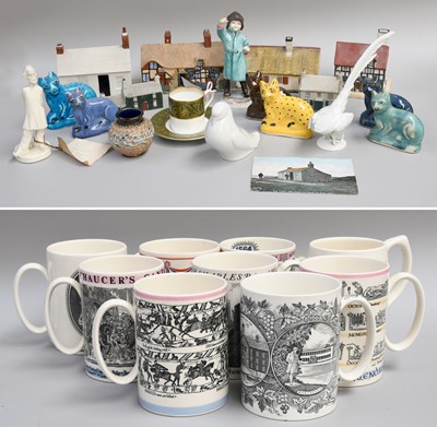 Lot 396 - Assorted Ceramics, including: a Royal...