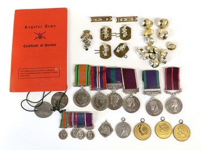 Lot 68 - A Second World War and Post-War Group of Six...