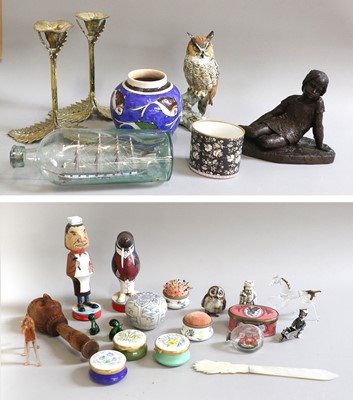 Lot 385 - Assorted Collectables, including: Halcyon Days...