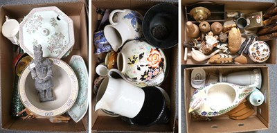 Lot 386 - Assorted Ceramics, Glass and Wooden Items,...