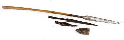 Lot 339 - A Late 19th Century South African Knobkerrie,...