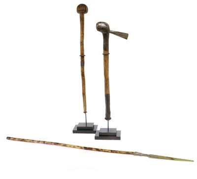 Lot 339 - A Late 19th Century South African Knobkerrie,...
