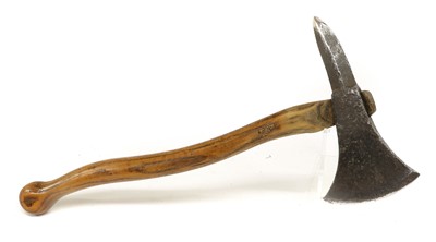 Lot 319 - A 19th Century Naval Boarding Axe, the short...