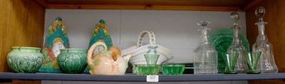 Lot 307 - Assorted Pottery and Glassware Including: 19th...