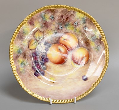 Lot 173 - A Porcelain Plate, 1960s, by George Delaney,...