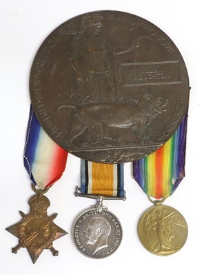 Lot 109 - A First World War Trio, awarded to 6336 W.O.CL....