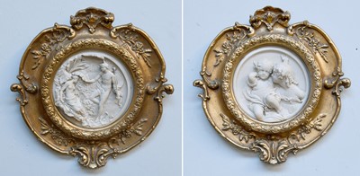 Lot 145 - After Edward William Wyon (1811-1885), a pair...