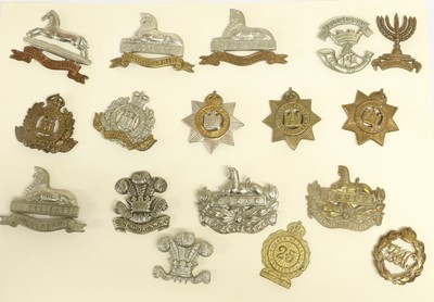 Lot 123 - A Collection of Sixty British Military Cap...