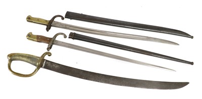 Lot 307 - A French Model AN XI Infantry Sabre (Briquet),...