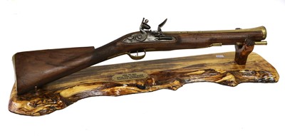 Lot 384 - A Modern Non-working Copy of a Flintlock Royal...